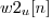 $w2_u[n]$
