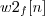 $w2_f[n]$