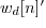 $w_d[n]'$