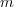 $m$