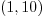 $(1, 10)$