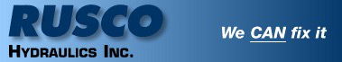 Rusco Hydraulics, Inc., Fluid Power Specialists Logo