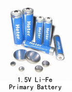 1.5V Li-Fe Primary Battery