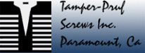 Tamper-Pruf Screws