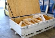 Universal custom designs wooden crates and boxes to satisfy your unique shipping needs.