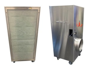 Portable FFUs for COVID-19 Patient Isolation Rooms-Image