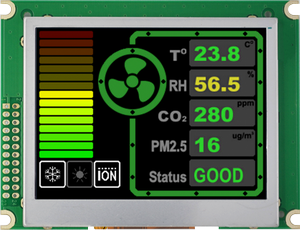 TFT LCD Display,MCU/SPI interface,3.5 inch -Image