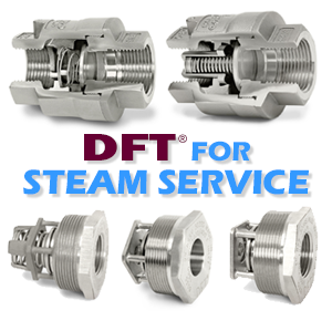 DFT® Tight Shut-off Check Valves for Steam Service-Image