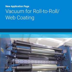 Agilent Vacuum Solutions: Roll-to-Roll/Web Coating-Image