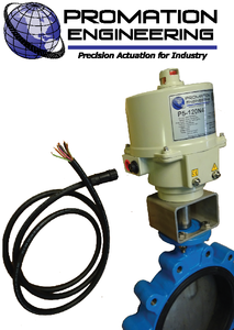 Pre-Wired Quick Disconnect for Electric Actuators-Image