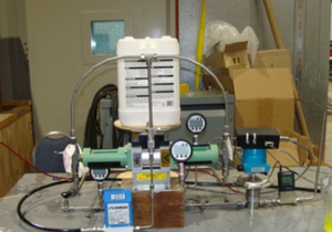 Pressure testing to meet qualification standards.-Image