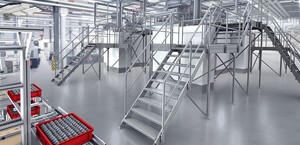 The perfect industrial stairway-Image