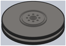 Vitrified bond CBN Grinding Wheel for camshaft OD -Image