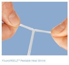 Testing traditional vs. peelable heat shrink-Image
