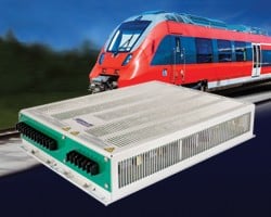 Railway 3-phase DC-AC sine wave inverters -Image