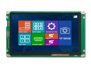 7&quot; TFT LCD Display with CTP,RS232/RJ45,Full-view-Image
