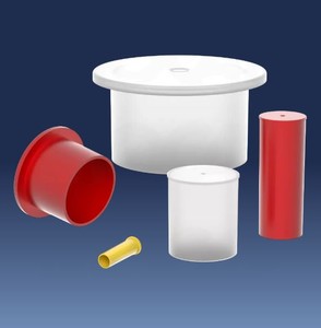 Protect Threads with Flanged Plastic Caps-Image