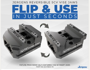 Jergens Reversible 5CV Vise Jaws-Image