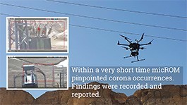 UAV-Inspect Powerlines w/Bi-spectral UV Cameras -Image