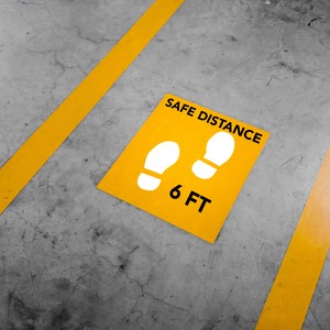 New ‘Print and Stick’ IMAGin M-Dot Floor -Image