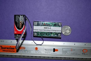 Compact Helmet Impact Recording System-Image