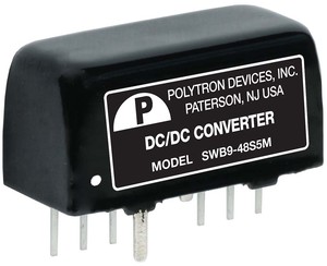 Miniature SIP Converters Available up to 9 Watts-Image