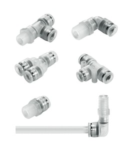 NPQP Polypropylene Push-Pull Pneumatic Fittings-Image