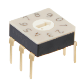 ULTRA-THIN DIP ROTARY SWITCHES-Image