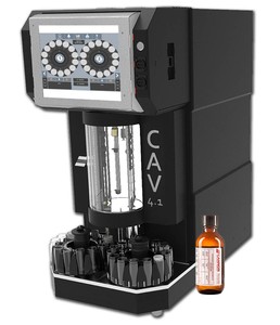 Kinematic viscometer for Hydraulic oil analysis-Image