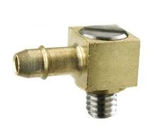 M3 Thread, Elbow, Adjustable Barb Fitting -Image