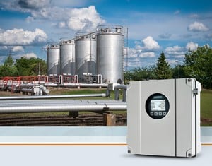 SITRANS FS230 clamp-on gas ultrasonic flow meter -Image