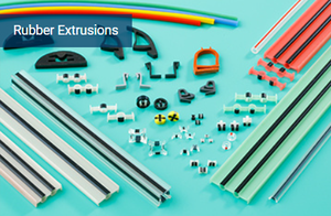Complex Custom Silicone Rubber Extrusions-Image
