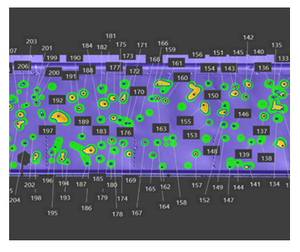 Aircraft Hail Damage Visualized with Integrity-Image