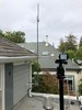 Sound-level meter installed on a rooftop-Image