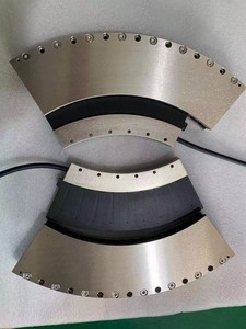 Rotary motion Iron less curved motor-Image