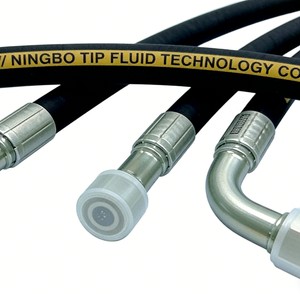 High-Pressure Double Steel Hydraulic Hose-Image