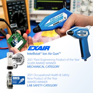 EXAIR’s Award Winning Intellistat Ion Air Gun-Image