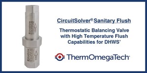 CircuitSolver Sanitary High-Temp Flush Valve-Image