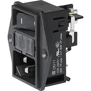 Power Entry Module Now with Side Flange Mounting -Image