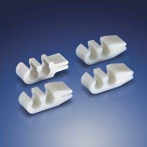New Channel Clips with Guide Wire Slit from Qosina-Image
