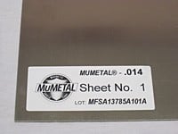 MuMETAL® for Fabricating Magnetic Shielding-Image