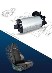 Automotive Seat Adjustment DC Motor-Image