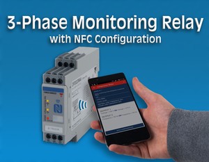 3-Phase Monitoring Relay w/NFC Configuration-Image