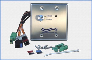 Faceplate Mounted RJ45 Cat5e Offline Rotary Switch-Image