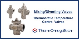 3-way Thermostatic Mixing and Diverting Valves-Image