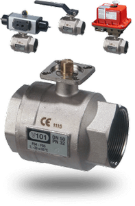 101 Series Actuated Ball Valves -Image