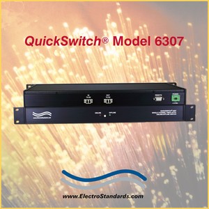 LC Duplex Online/Offline Fiber Switch, with Remote-Image