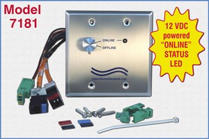 Faceplate Mounted RJ45 Cat5e Online/Offline Switch-Image