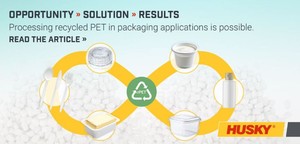 Processing recycled PET in packing applications -Image