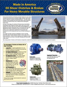 Clutches and Brakes for Heavy Movable Structures-Image